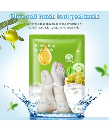 Masque pour les pieds claircissant et hydratant pour le talon craquel | liminateur de peaux mortes pour r paration hydratation et soins des pieds | Femmes hommes maison salon quotidien - Buy Online on GoSupps.com