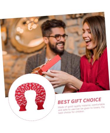 Minkissy U-Shaped Winter Handwarmer & Heating Pillow | Perfect Christmas Gift | 36.5x31.5cm Thermal Pocket for Office & Home - Buy Online on GoSupps.com