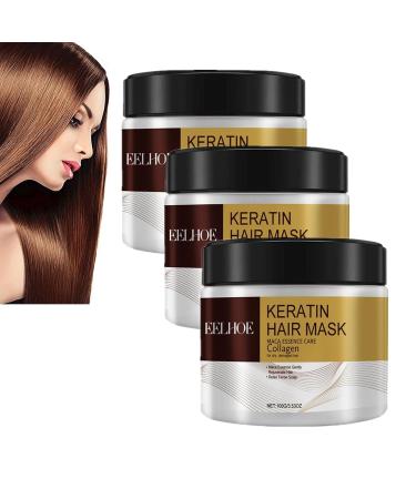 Karsell Collages Hair Treatment Collages Hair Mask 100 ml Deep Repair Conditioning argan oil collagen hair mask essence essence for dry damaged hair damaged hair (3PCs)