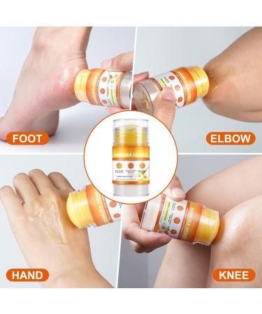  WJnflQN Stick Heel Cracks | Heel Balm - 40g Moisturizing Stick Intense Hydration Cream for Face Hands and Feet with Peeling Effect in Use for Pedicure and Travel - Buy Online on GoSupps.com