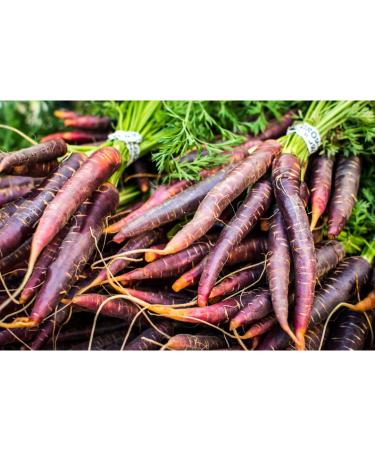 Buy Fresh Edible Carrots - Colorful Purple Carrots (2.50 KG) | International Shipping Available - Buy Online on GoSupps.com