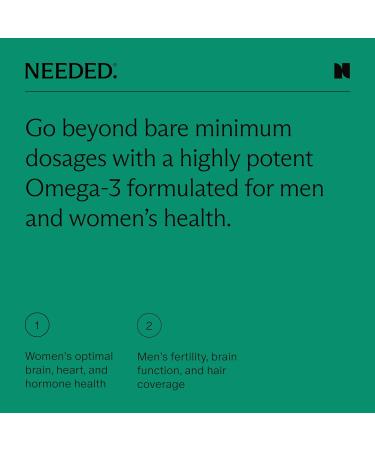 Needed. Vanilla Prenatal Multivitamin Powder & Omega-3 Bundle | Nutrient Support for Pregnancy & Postpartum - Buy Online on GoSupps.com