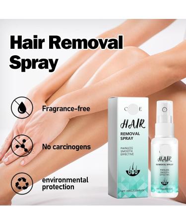 Spray D pilatoire Doux Et Lisse for Tout Le Corps Et Les Aisselles - Solution D pilatoire Douce Non Irritante Hydratante Et Rafra chissante(2PCS) - Buy Online on GoSupps.com