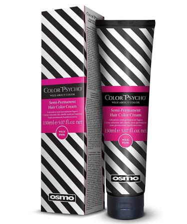 Osmo Color Psycho Tamer semi -Permanent Hair color cream with pastel effects and stunning results 1 150ml wild pink wild pink 100 ml (1 Pack)