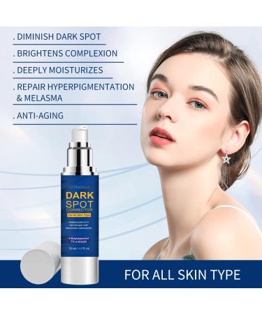 Le'phoqua Dark Spot Remover Cream 1.7 Fl Oz - SPF 30 for Face & Body | Fade Blemish & Hyperpigmentation | All Skin Types - Buy Online on GoSupps.com