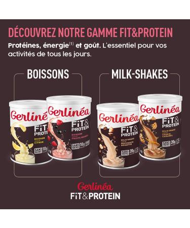 Gerlin a Fit & Protein - Protein Drink Red Fruit Flavor - Clear Whey - After Sports Protein - Women's Bodybuilding - Sugar Free - 54 Kcal / Serving - 288 g (18 Drinks) - Buy Online on GoSupps.com