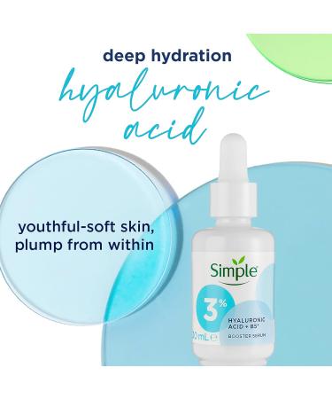 Hydrating 3% Hyaluronic Acid + B5 Serum 30ml - Suitable for All Skin Types - Buy Online on GoSupps.com