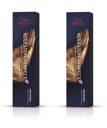 Wella 2 Pack Koleston Perfect Me+ KP PURE NATURALS 55/0 hellbraun intensiv natur