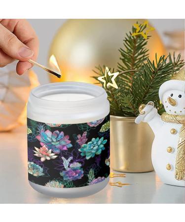 Lavender Candles for Home | Aromatherapy Jar Candles | 7 oz Long Lasting Scented Candles Gift Set for Women | Perfect Birthday Gifts on Black Background - Buy Online on GoSupps.com