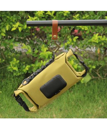 Baby Wipe Bag Reusable Tissue Paper Bag Baby Stroller Organizer Pull Wipes Holders for Travel Outdoor Activities and Travel Brown - Buy Online on GoSupps.com