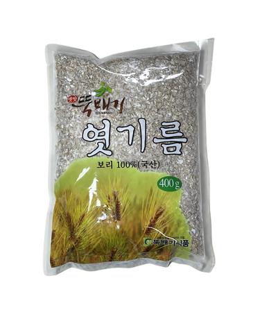 100% Korean Malted Barley Flour Powder 400 g / 0.88 Lb  - Origin Korea
