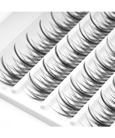 Buy MUSELASH Fishtail Tall Lash Clusters | 410pcs Natural Look Eyelash Extensions (12mm-16mm) - Reusable & Long Lasting - Buy Online on GoSupps.com