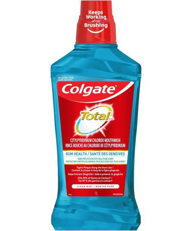 Colgate Cavity Protection Whitening Fluoride Toothpaste (4 Pack) + Total CPC Mouthwash (1L) | Oral Care Bundle Toothpaste + Mouthwash - Buy Online on GoSupps.com
