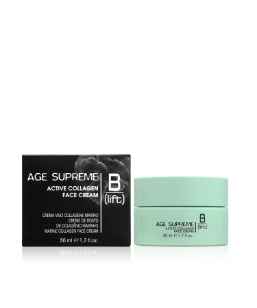 Syrio SYRIO Blift Age Supreme Active Collagen Face Cream Marine Collagen Face Cream with Marine Collagen Hyaluronic Acid Borrage Oil Vitamin E Sensitive Hairs Made in Italy 50 ml