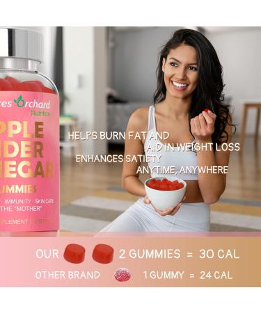 STANCES ORCHARD Apple Cider Vinegar Gummies - Vegan Keto ACV for Gut Health & Weight Loss - 60 Count Detox Gummies - Made in USA - Buy Online on GoSupps.com