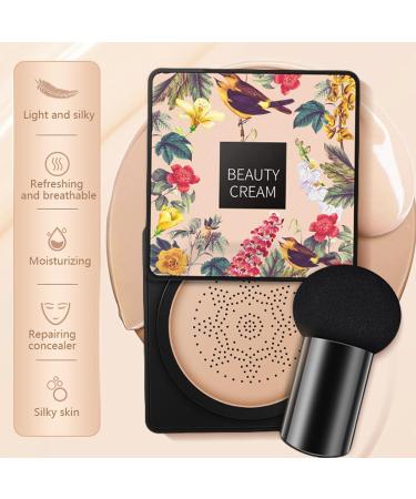 Mushroom Head Air Cushion CC Cream Foundation - Lightweight, Moisturizing, and Brightening - Natural Shade - Buy Online on GoSupps.com