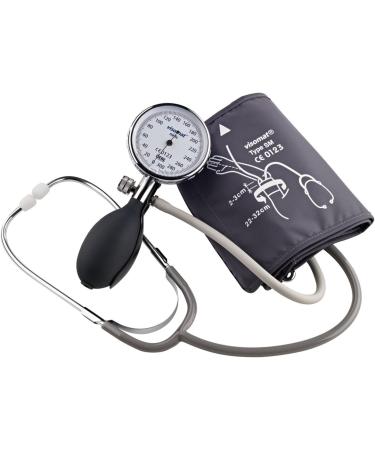 Buy Visomat Medic Home Blood Pressure Meter with Stethoscope | International Shipping | Sizes 22-32 cm & XXL 43-55 cm Bundle - Buy Online on GoSupps.com