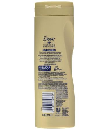 Dove Body Lotion 400ml - Visible Glow for Fair Skin | International Shipping Available - Buy Online on GoSupps.com