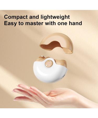 Kelburn Electric Nail Cutter - Electric Nail Grinder | USB Rechargeable Nail Clippers with Catcher 2 in-1 Nail File for Baby Kids Seniors Adult Yellow - Buy Online on GoSupps.com