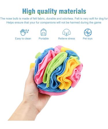 Interactive Sniffing Ball for Dogs - Washable Smell Training Toy for Small & Medium Breeds - Stress Relief & Intelligence Development - Buy Online on GoSupps.com