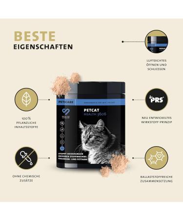 Peticare Diet Slim Vital Powder for Cats - Supports Weight Loss & Control | Natural Supplement | 200g - Buy Online on GoSupps.com