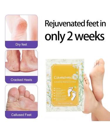 Foot Peeling Mask - Nourishing Treatment for Dry Cracked Skin | 40g Repair & Exfoliate - Buy Online on GoSupps.com