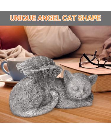 CestMall Dog Angel Pet Memorial Statue - Resin Sleeping Cat Memorial Ornament for Home Garden - 5.1x3x3.1in - Buy Online on GoSupps.com