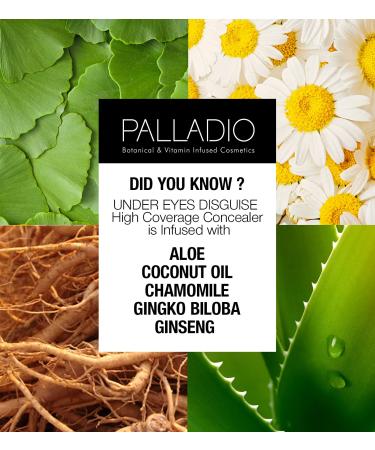 Palladio Under Eye Concealer - Custard Beige 21g | Best Undereye Disguise for Flawless Skin | International Shipping Available - Buy Online on GoSupps.com