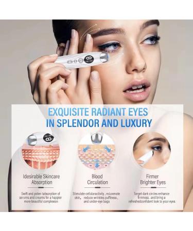 Eye Lift Wand - Chargeable Eye Massager for Dark Circles Puffiness & Fine Lines | Sculpting Facial Device - Buy Online on GoSupps.com