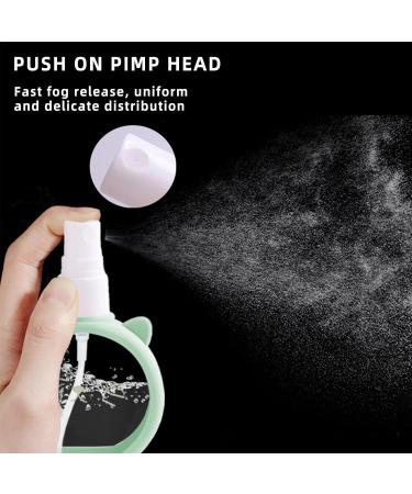 Travel Spray Bottle 55ml Cartoon Small Spray Refillable Bottle - Fine Mist Leak-Proof Makeup Bottle with Perfume Spray Bottle for Moisturizing Water Hair Spray Perfume Green - Buy Online on GoSupps.com