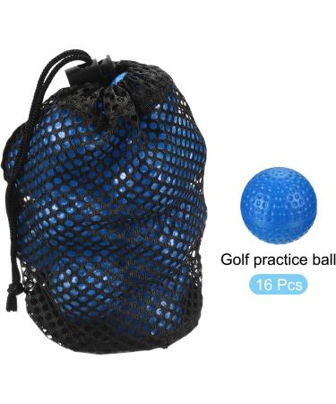 Patikil Hollow Golf Practice Balls Set with Mesh Bag - Blue | Indoor Training for Golf & Tennis - Buy Online on GoSupps.com