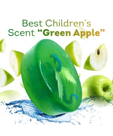Relaxcation Kids Soap Bar with Toy - Green Apple Dragon Surprise - Handmade in USA - Buy Online on GoSupps.com