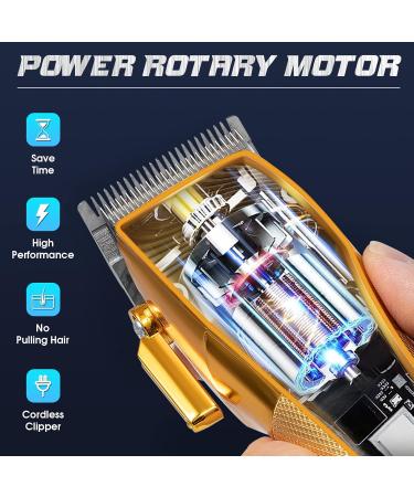 Professional Cordless Hair Clippers Set for Men - Rechargeable T Outliner Trimmer for Zero Gapped Haircuts - Beard and Hair Grooming Kit - Perfect Gifts (#1) - Buy Online on GoSupps.com