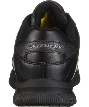 Skechers Men's Nampa Food Service Shoe 10.5 Black - Slip-Resistant Work Footwear - Buy Online on GoSupps.com