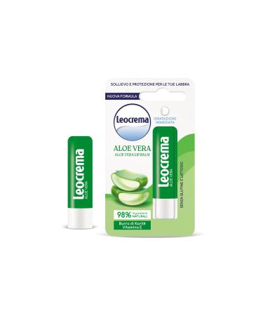 Leocrema Leocrema - Lip Butter with Aloe Vera Lip Balm Soft and Hydrated Lips 5 ml