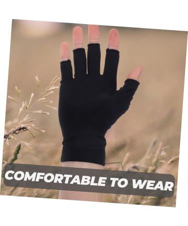 Beaupretty 5 Pairs Uv Gloves Gel Manicure Gloves Fingerless Gloves Nail Gel Womens Gloves Fingerless Manicure Gloves Uv Hand Protection Gloves for Nails Uv Proof Gloves Uv Manicure Gloves Led - Buy Online on GoSupps.com