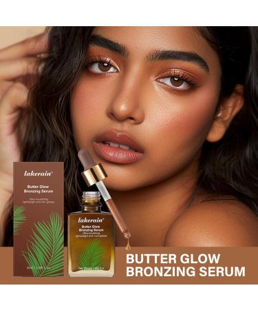 Butter Glow Bronzing Serum | Radiant Facial Bronzing Drops for a Natural Sunkissed Complexion - International Shipping Available - Buy Online on GoSupps.com