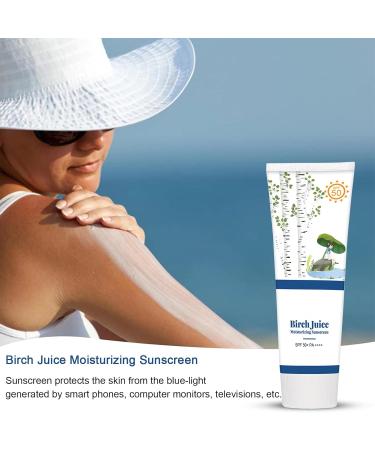 Korean Sunscreen - Birch Juice Moisturizing Sun Cream for All Skin Types | Hydrating Face Sunscreen & Skin Care for Men & Women - Buy Online on GoSupps.com