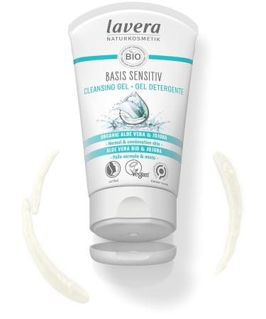 Buy LAVERA Basis Cleansing Gel 125 ML | Natural Face Wash for All Skin Types | International Shipping Available - Buy Online on GoSupps.com