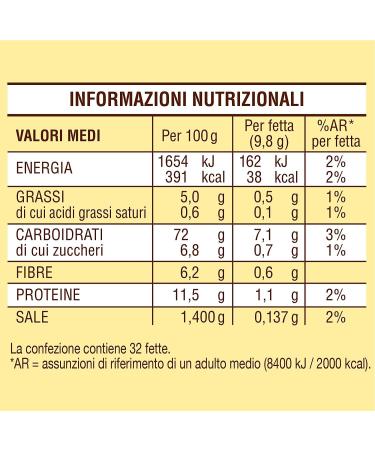 6 x Mulino Bianco Graisses Biscottate Rigate Biscuits Biscottes Pain cuit au four 315 g Biscuits - Buy Online on GoSupps.com