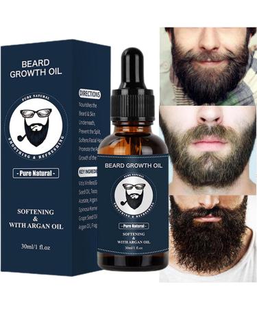 Yeeda Beard Oil moisturizing beard oil prevents tangles beard conditioner natural shine softens strengthens beards mustaches for men father friend - Buy Online on GoSupps.com