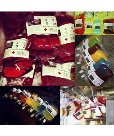 Kylewo 350 ml Blood Bag for Filling Blood Bag Halloween Party Special Reusable Infusion Bag Drink Bag Drink Bag Blood Bag - Buy Online on GoSupps.com