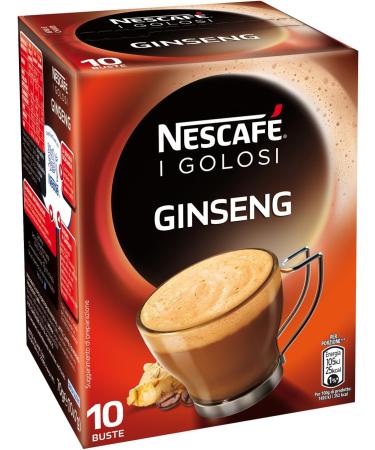  Nescafe Nescaf Gold Pack of 4 boxes of 10 soluble coffee sachets with ginseng 70g per sachet - Buy Online on GoSupps.com