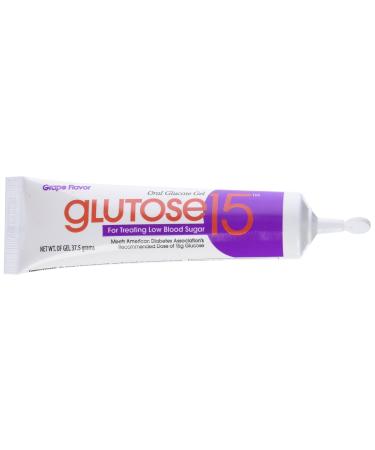 PADDOCK LABORATORIES Glucose Gel Tube, Grape, 37.5g, 3 Count