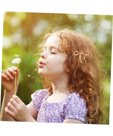 FRCOLOR Bow Hairpin Hair Pin Hair Accessories Tiara Hair Clips Hair Barrettes Cute Hair Clip Bow Clip for Girl Hair Bows Clip for Girls Girl Hair Bow Clip Copper Miss Headgear Fashion - Buy Online on GoSupps.com