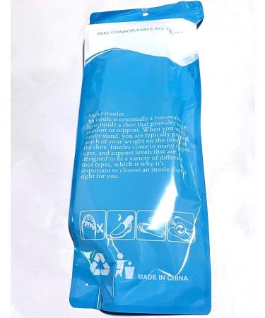 Buy Moiso Gel-Comfort Orthopedic Insoles for Men & Women | Arch Support for Walking & Running | EU Sizes 36-41 - Buy Online on GoSupps.com