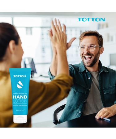 Antiperspirant Hand Lotion 1.7 oz - Stop Sweat and Keep Hands Dry | For Men and Women - Buy Online on GoSupps.com