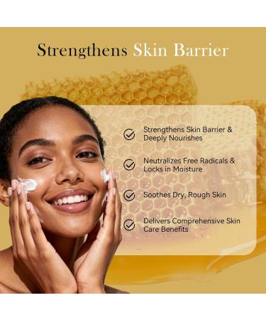 Beef Tallow for Skin, Tallow and Honey Balm, 100% Grass Fed Whipped Moisturizer, Natural Honey & Beeswax Cream, Face and Body Skincare, Deep Hydration for Sensitive Skin, Non-Greasy, 2oz - Buy Online on GoSupps.com