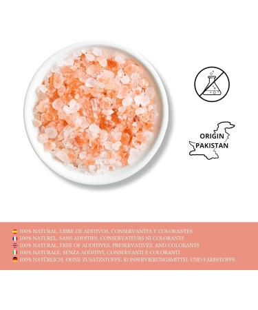 FRISAFRAN | Himalayan Pink Salt Coarse 1kg | grain salt | 100% natural and unrefined | High mineral content | Origin Pa - Buy Online on GoSupps.com