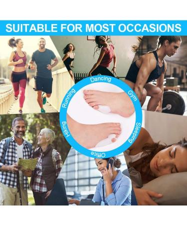 Little Toe Bunion Corrector - 3 Pairs Soft Gel Protectors for Men & Women - Buy Online on GoSupps.com